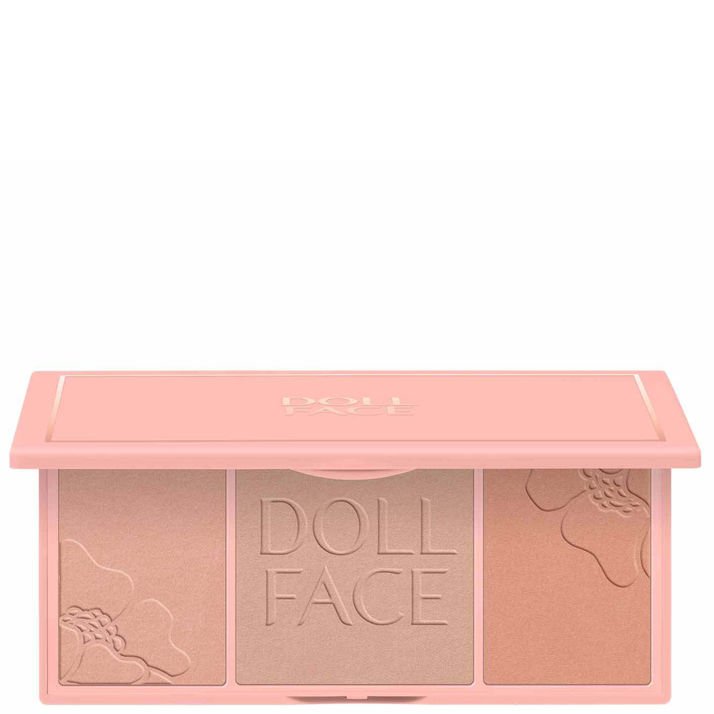 doll face Retro Rouge Matte Blush Palette Blush Palette
