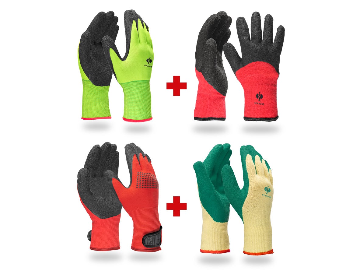 Handschuh- Profi Set Strick-Latex