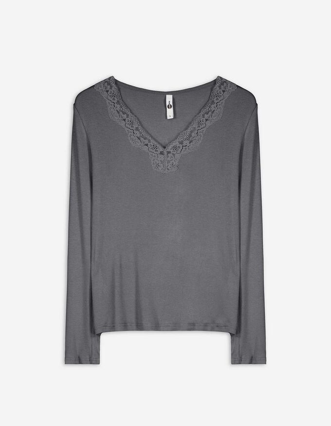 Langarmshirt - LENZING™ ECOVERO™