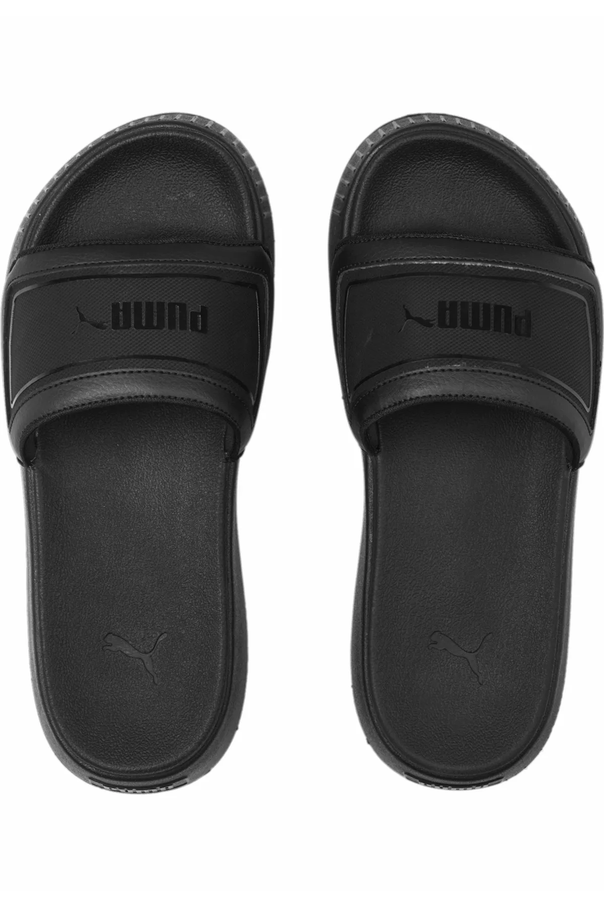 Puma  Pantolette - Schwarz - Plateau Absatz