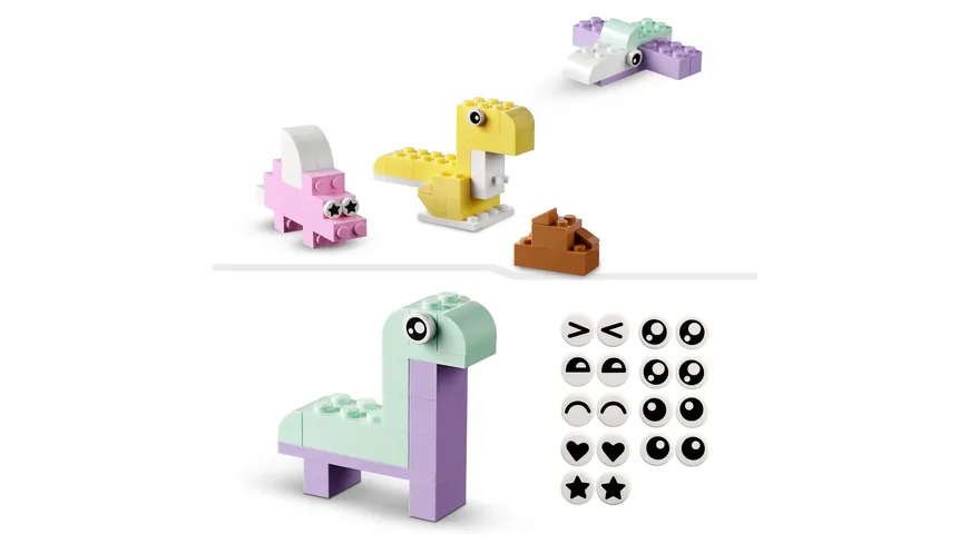 LEGO Classic 11028 Pastell Kreativ-Bauset
