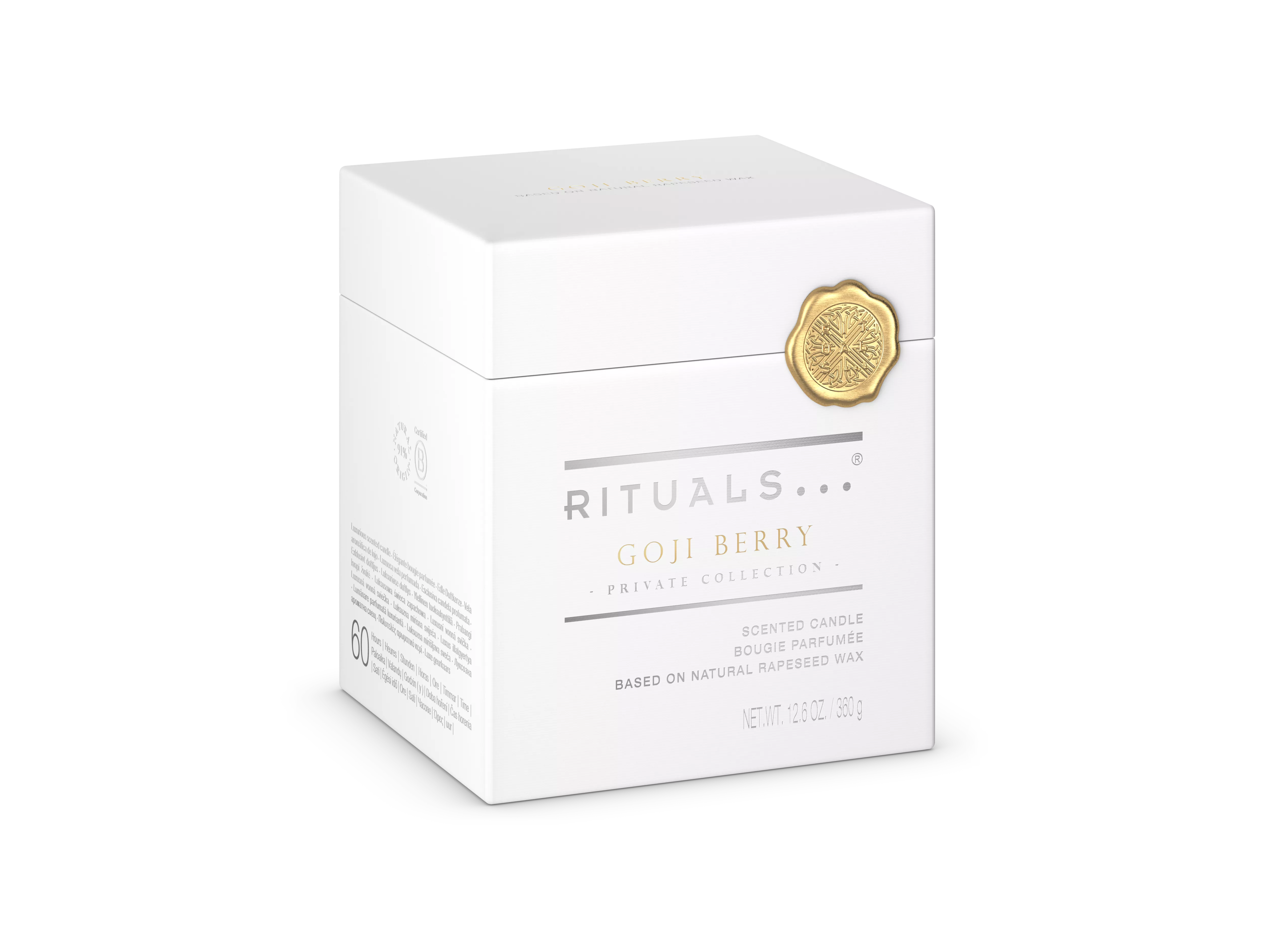 Bougie parfumée aux baies de goji