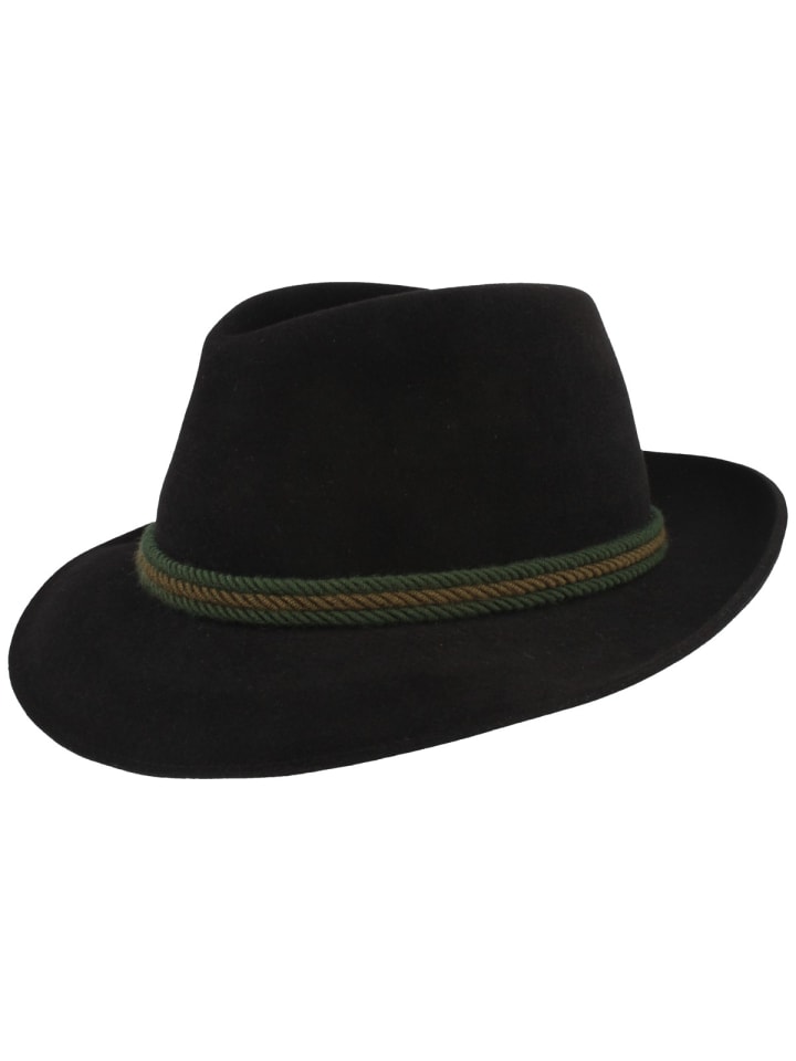 Hutmacher Zapf Trachtenhut in schwarz günstig kaufen