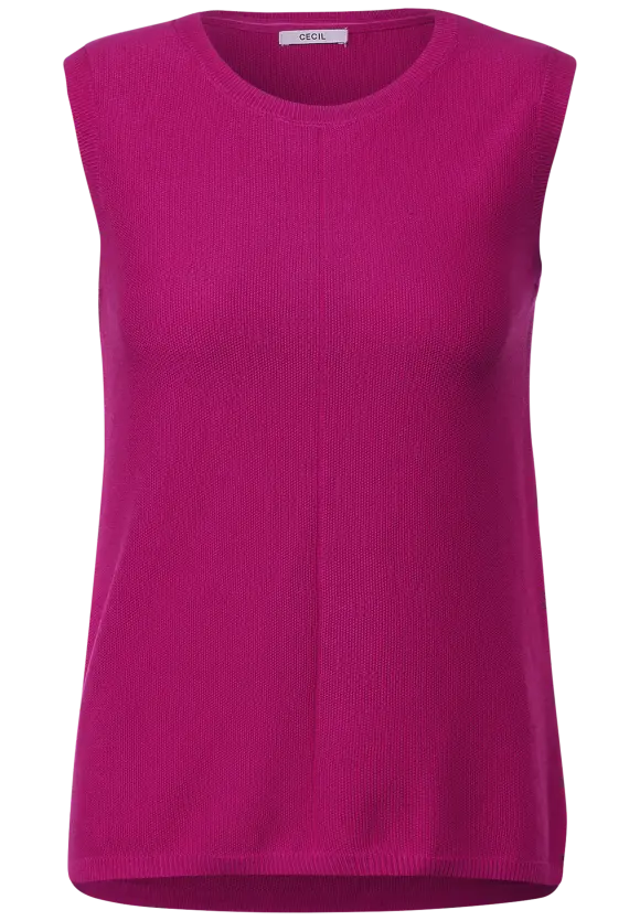 CECIL Pullunder mit Strickdetails