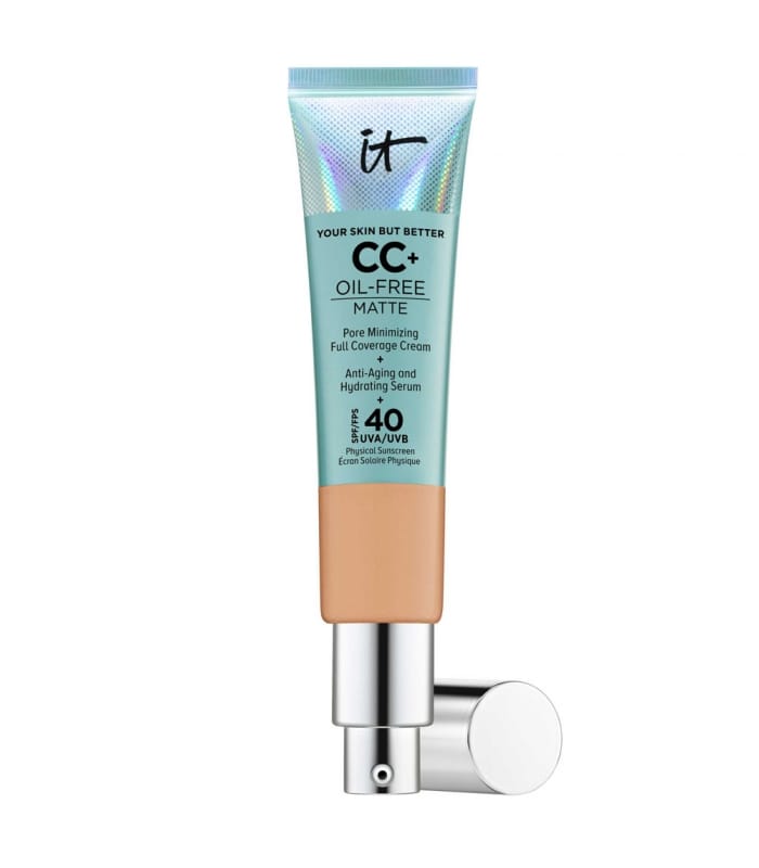 IT COSMETICS-YOUR SKIN BUT BETTER™ CC+ CREAM OIL FREE MATTE-CC Crème Correctrice Mate Haute Couvrance Anti-Pores Apparents SPF 40