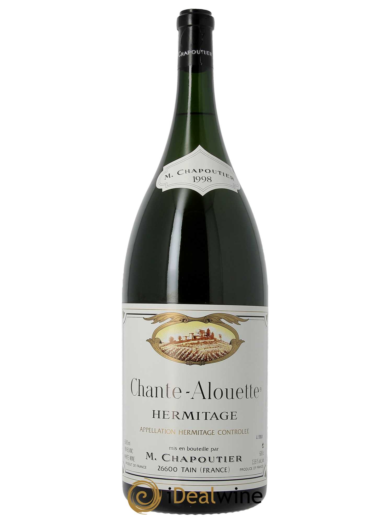 Hermitage Chante Alouette Chapoutier  1998 - Lot de 1 Mathusalem