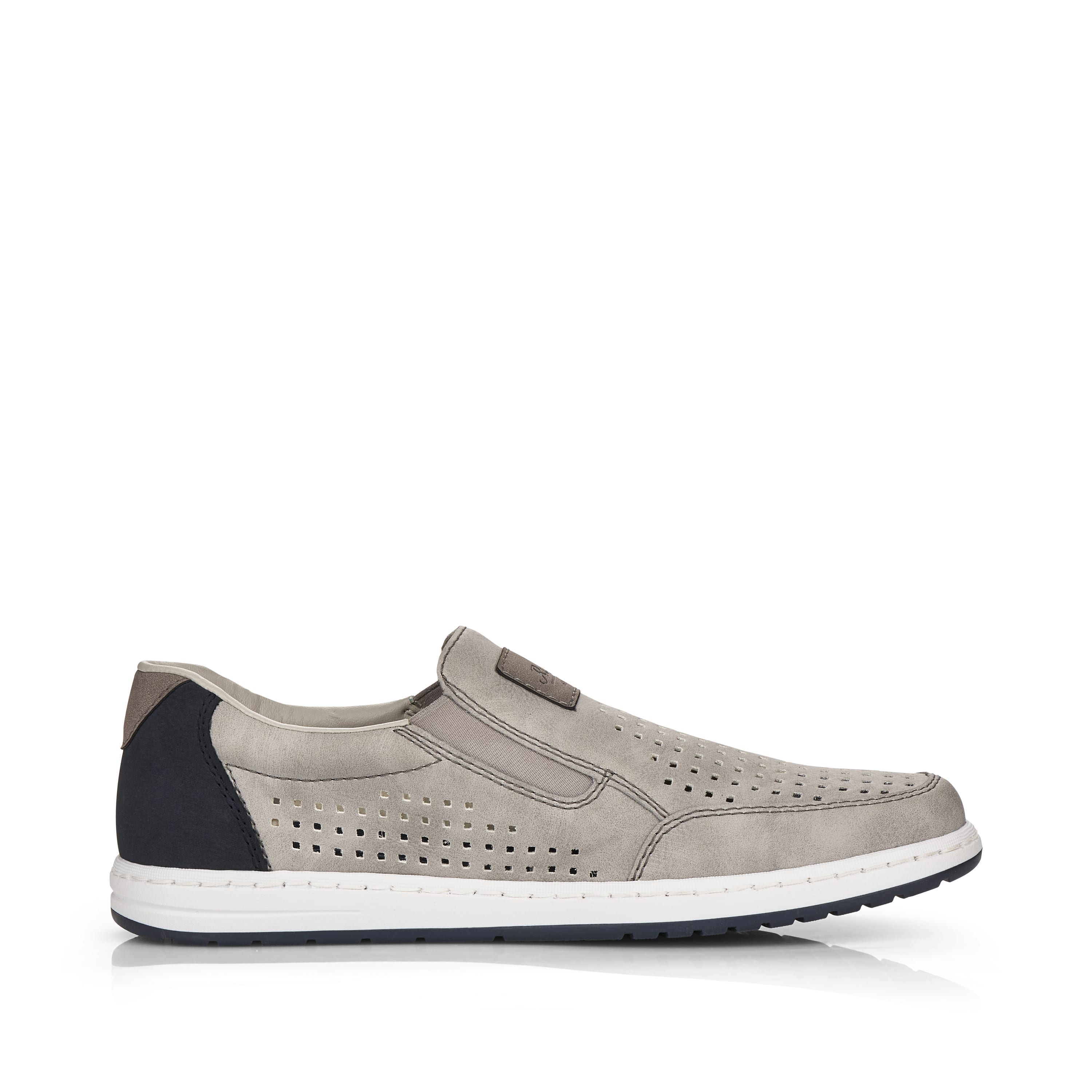 Rieker Herren Slipper mondgrau