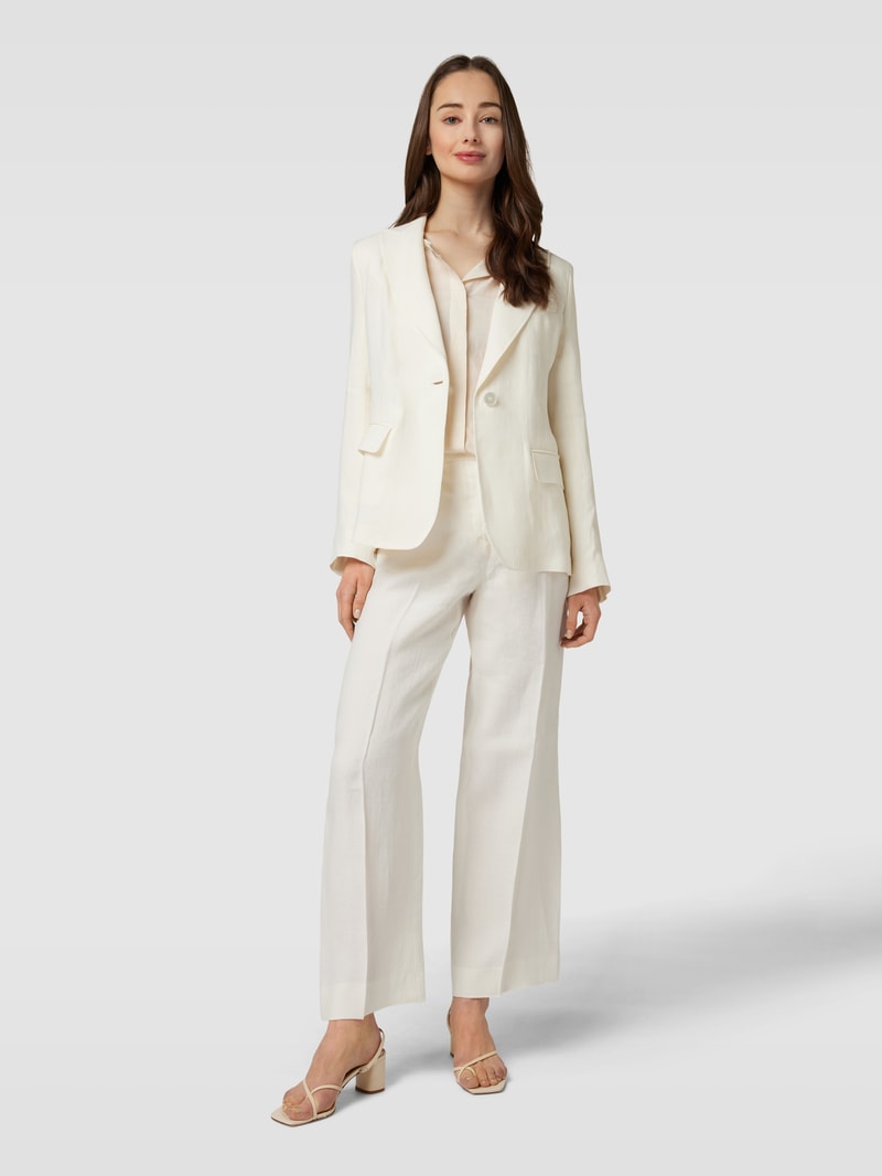 Blazer mit Reverskragen Modell 'NALUT' in weiß