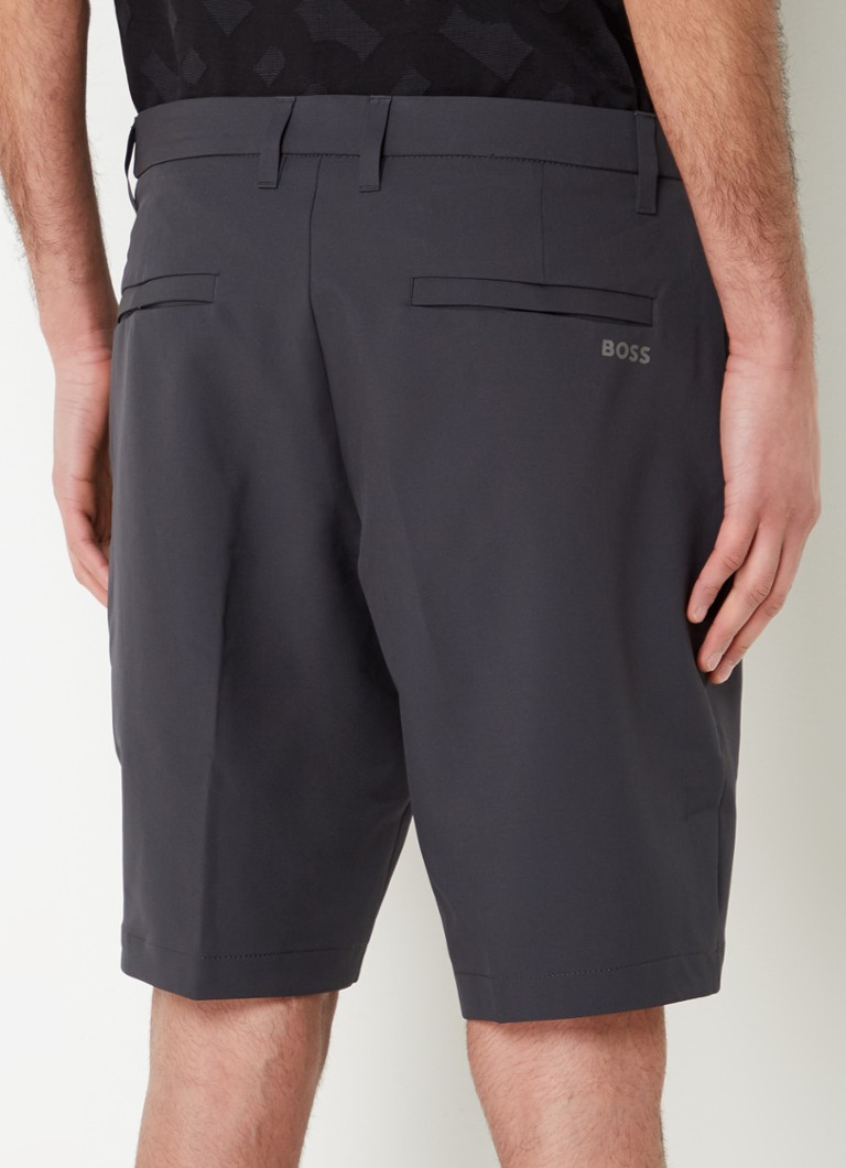 HUGO BOSS S_Computer - pantaloni scurți mulați cu buzunare laterale