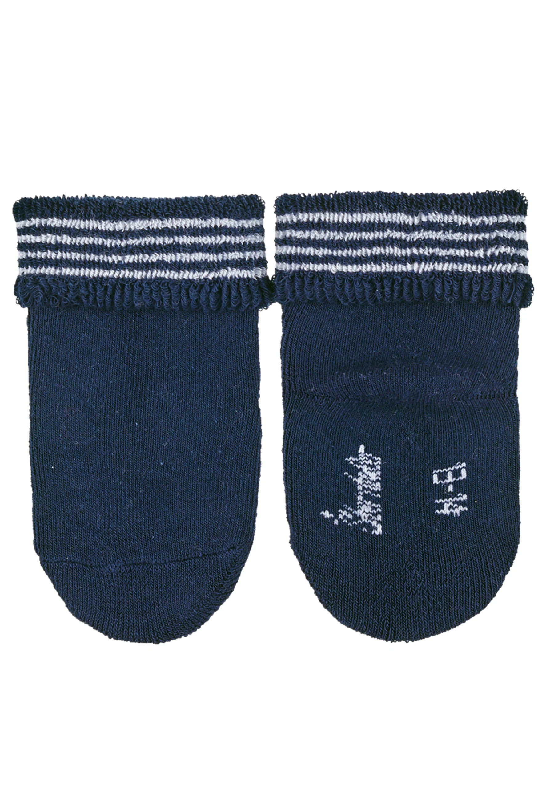 Babysocken im 3er-Pack Nashorn, Vollplüsch innen