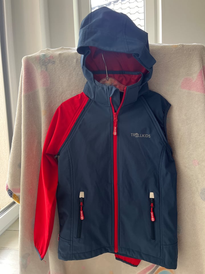 Trollkids Softshell Jacke Zip Off 