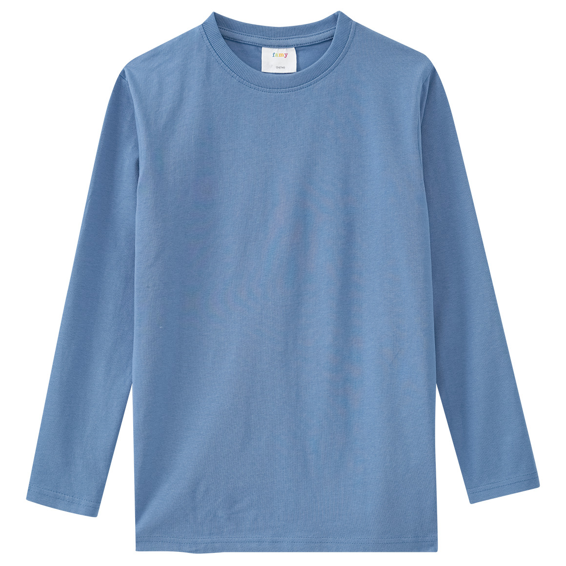 2 Jungen Langarmshirts im Basic-Look