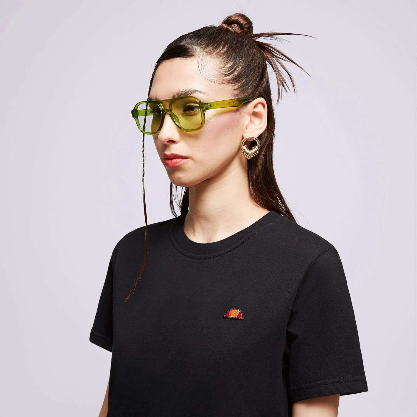 ELLESSE T-SHIRT MELINDA BLACK Schwarz
