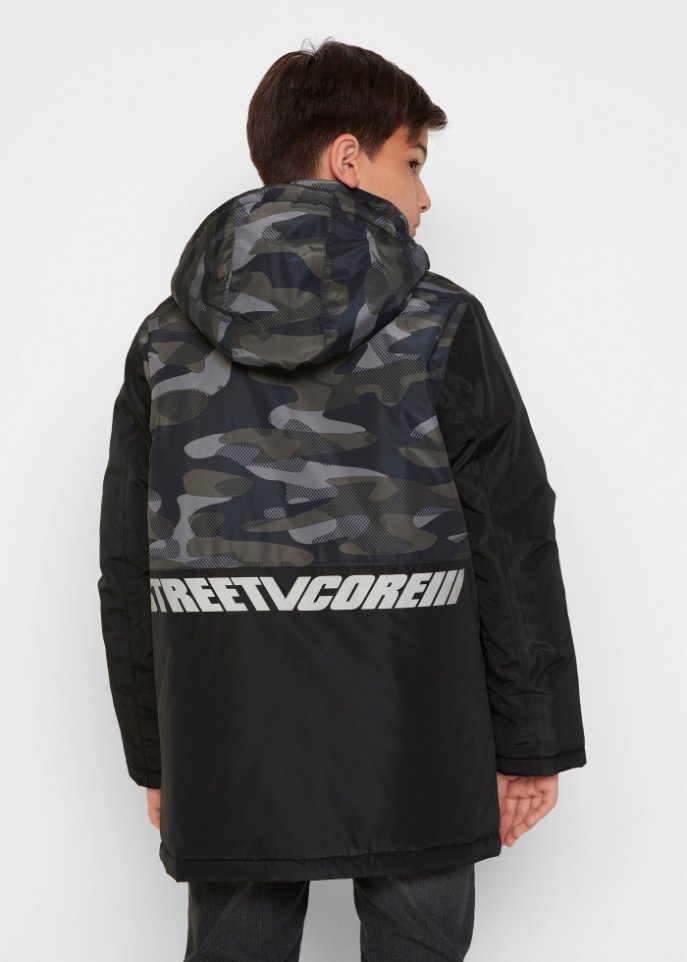 Jungen Anorak mit Kapuze