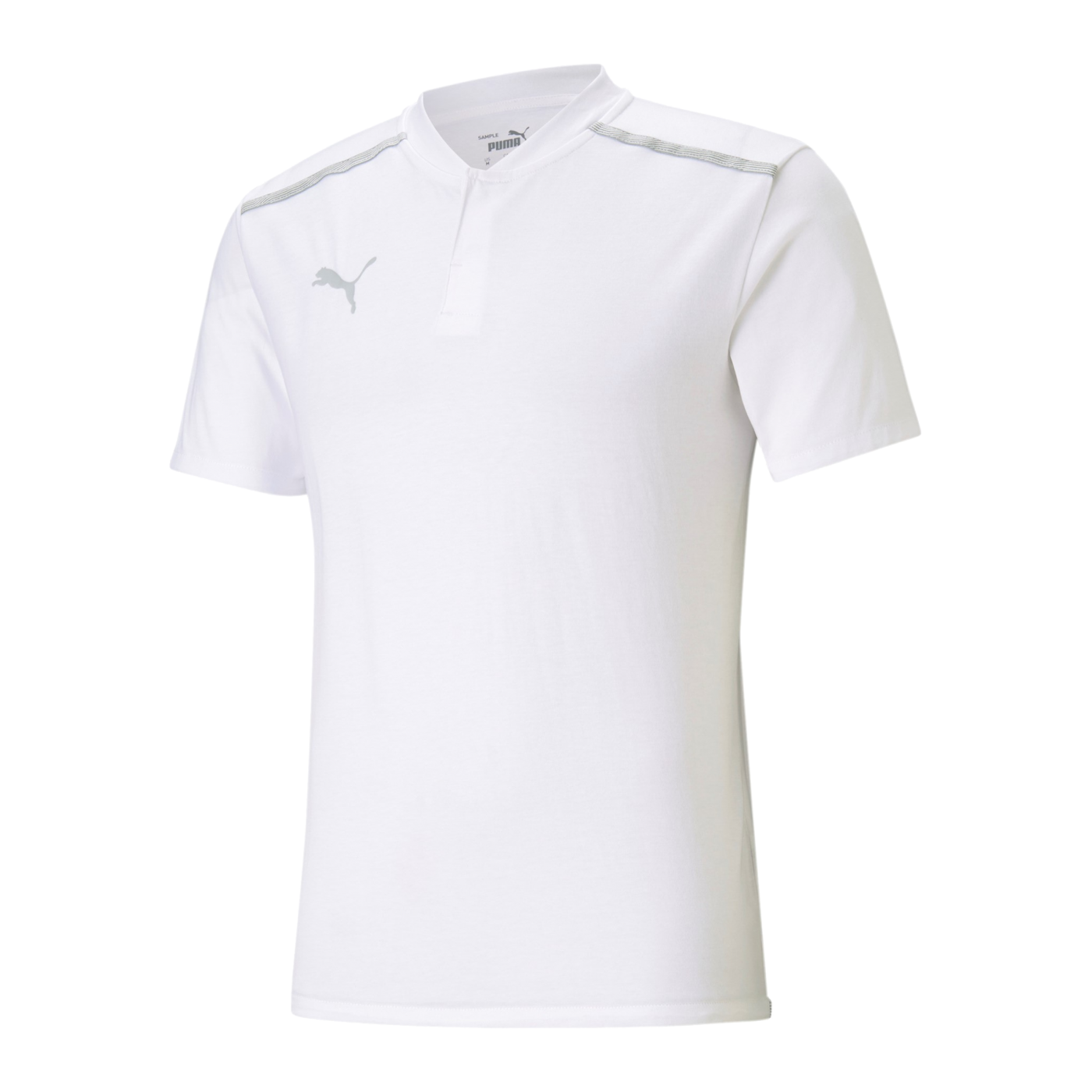 PUMA teamCUP Casuals Poloshirt Weiss F04