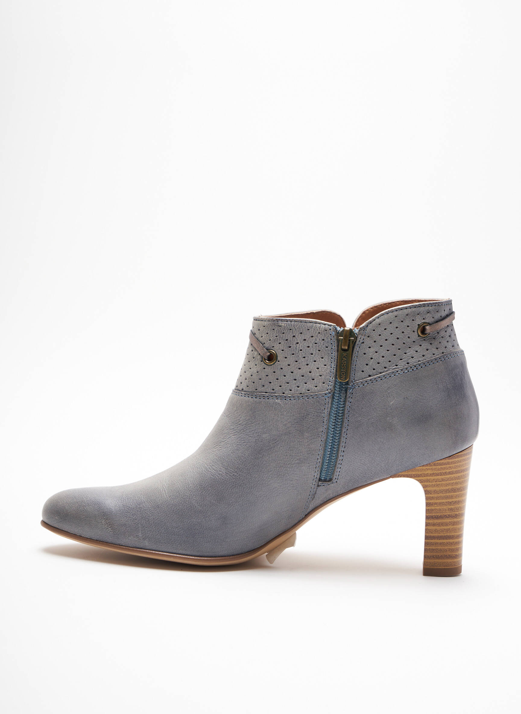Karston Bottines Femme couleur gris
