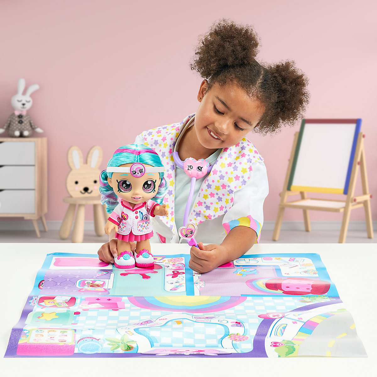 Kindi Kids™ Fun Time Friends Puppe Dr Cindy Pops