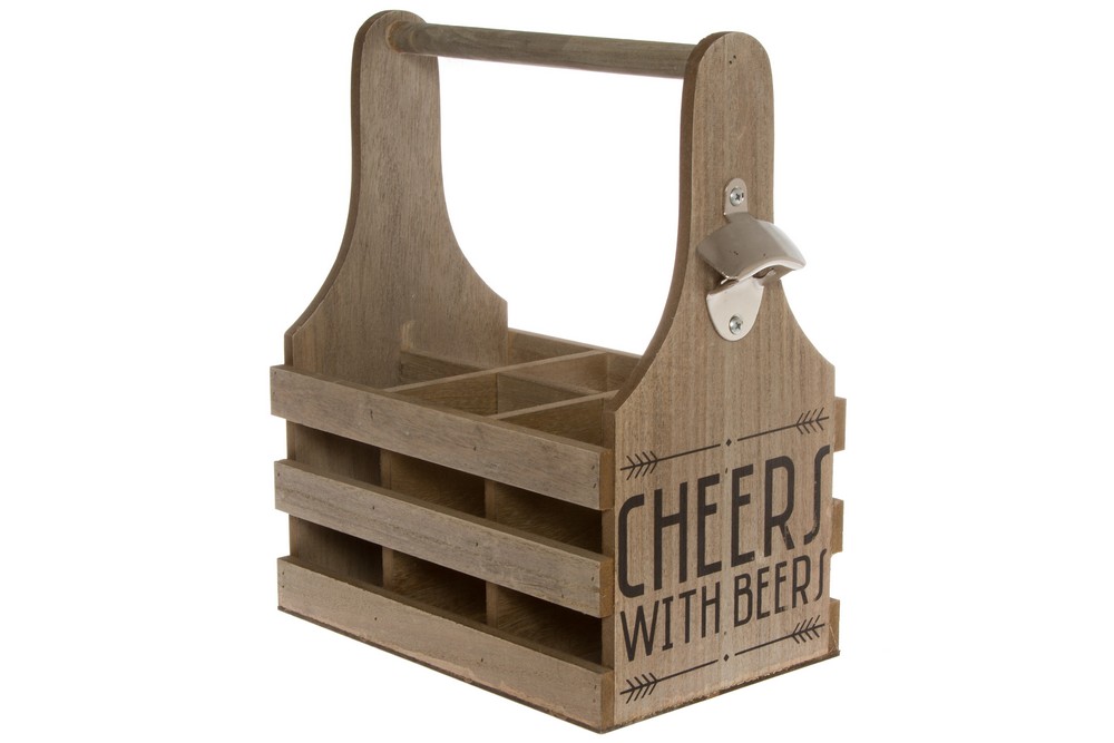 MyFlair My Flair Flaschenhalter aus Holz 