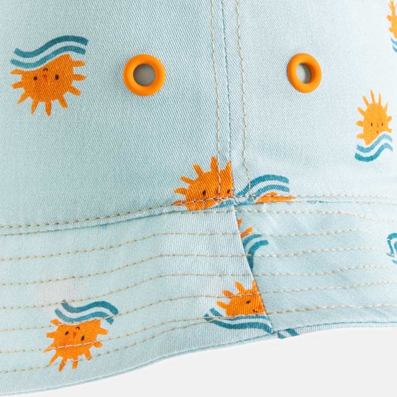Bob bébé garçon bleu à motifs soleil Catimini