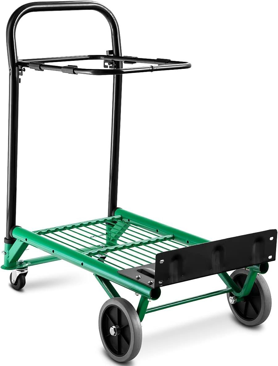 KOMFOTTEU Sackkarre klappbar, bis 90 kg Belastbar, 3 Höhen einstellbar