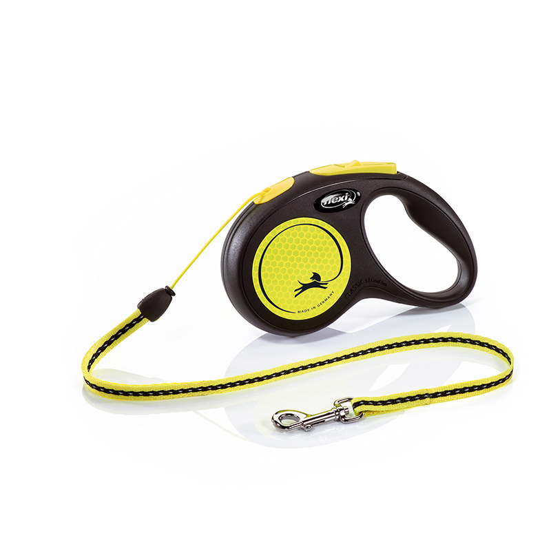 Flexi Hundeleinen Flexi New Neon Seil neon S, 5 m