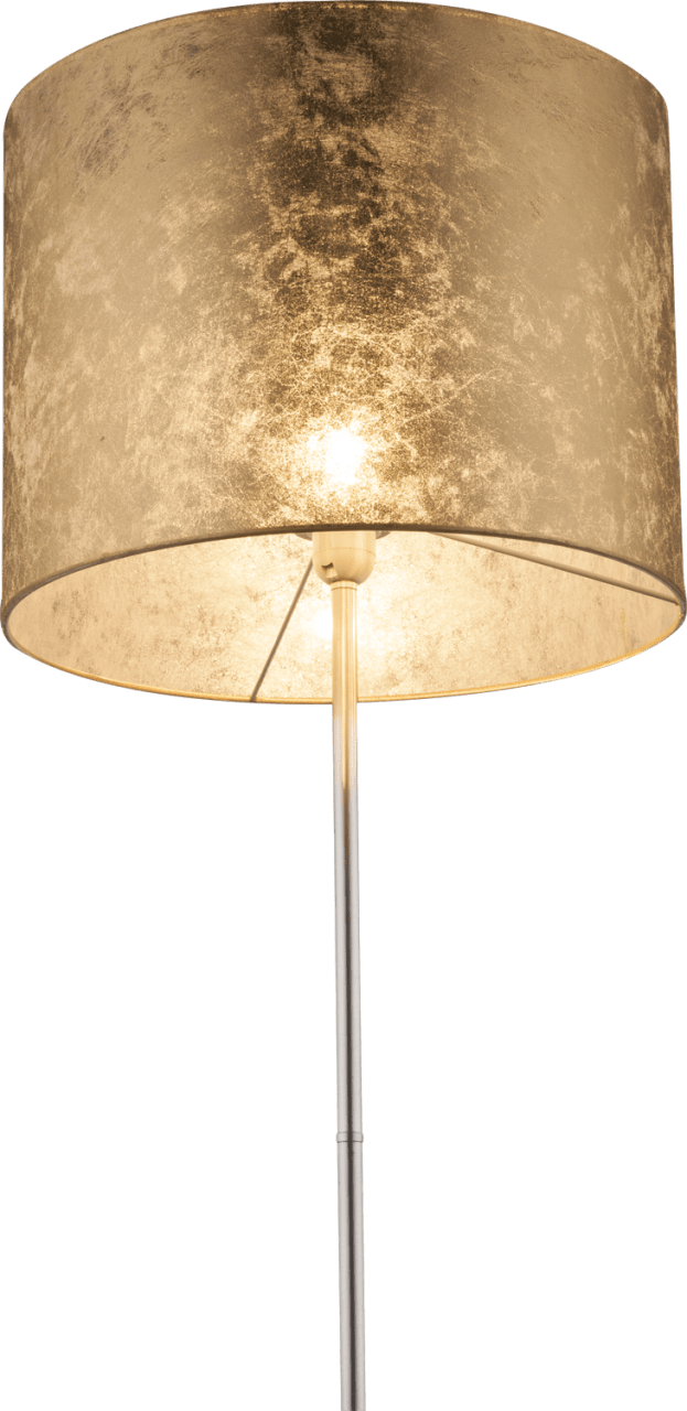 Globo Lighting - AMY - Stehleuchte Metall Nickel matt, 1x E27