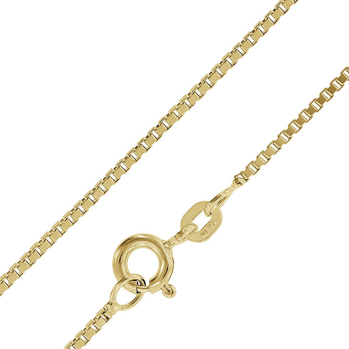 Kreuz-Anhänger für Kinder Gold 585 (14 Kt.) + Plattierte Kette Halsketten