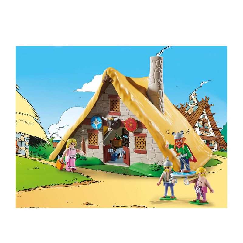 70932 Astérix : La hutte d'Abraracourcix Playmobil