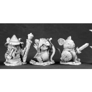 Mouslings (3 Stk.) Wizard, Archer, Warrior (REA03529)