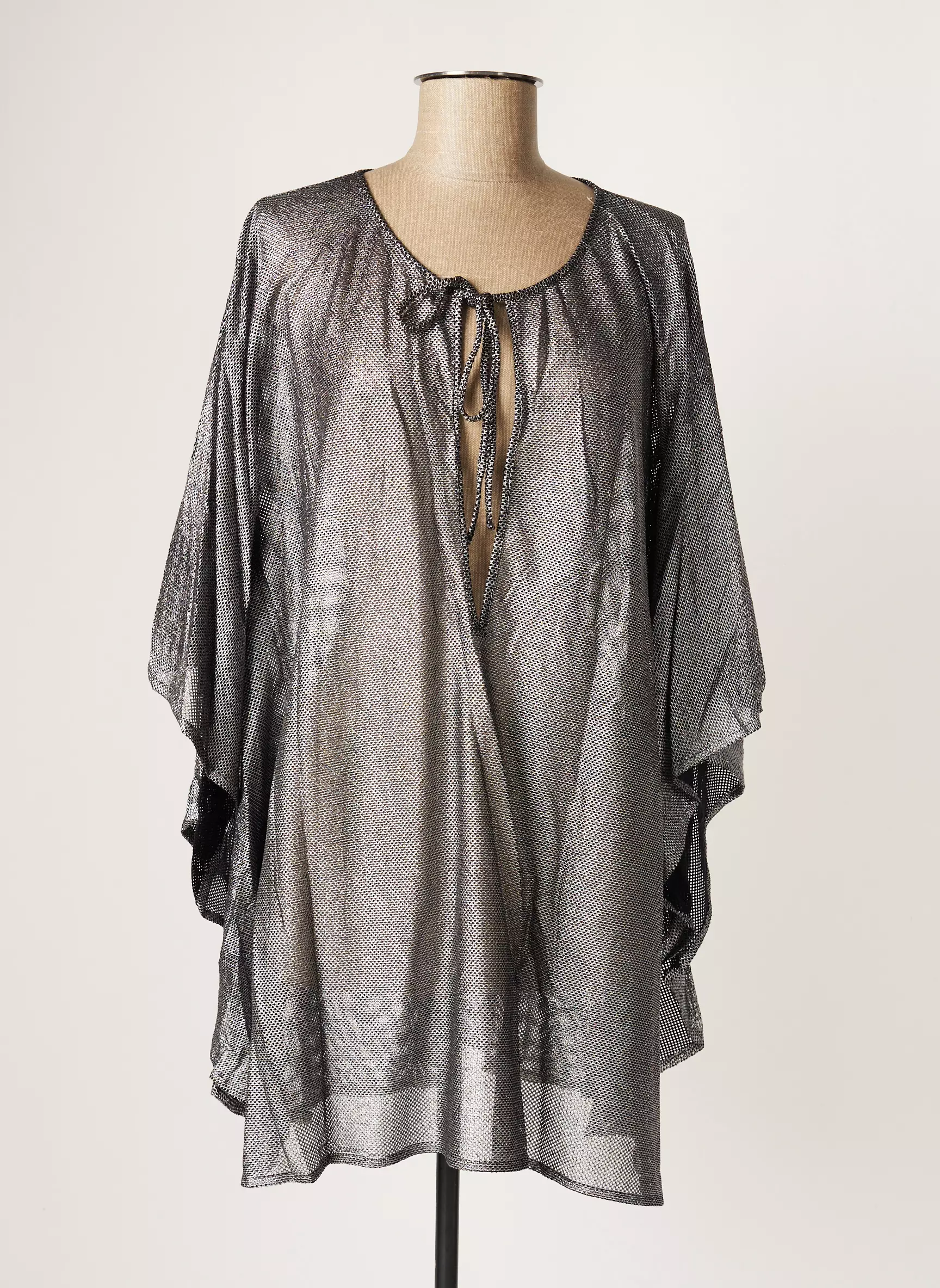Vanity Fair Ponchos Femme couleur gris