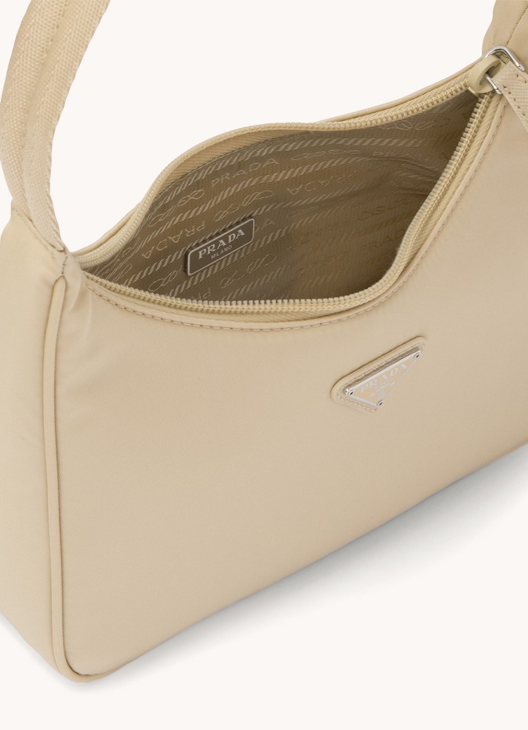 Sac bandoulière Prada Re-Nylon Réédition 2000 Mini avec logo