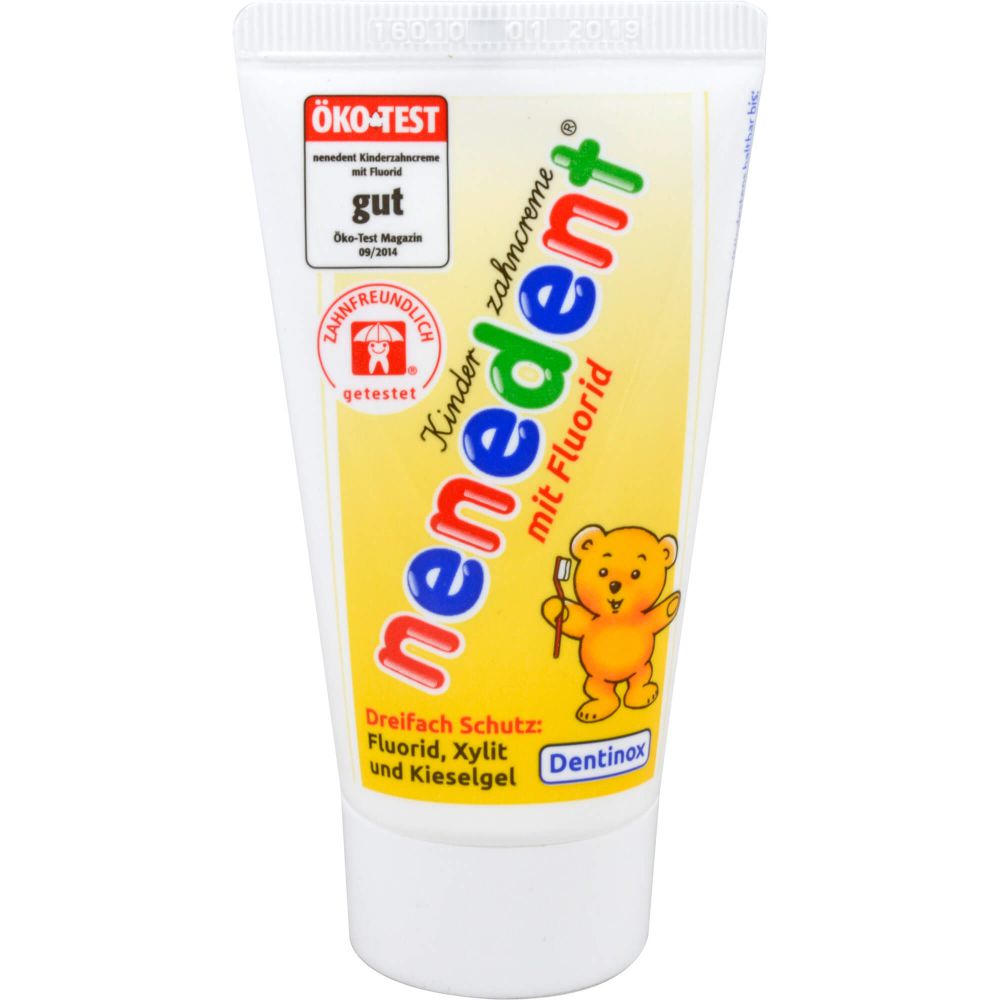 Kinderzahncreme m.Fluorid Standtube