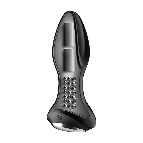 Satisfyer Rotator Plug 2+ Sort Intim Massager