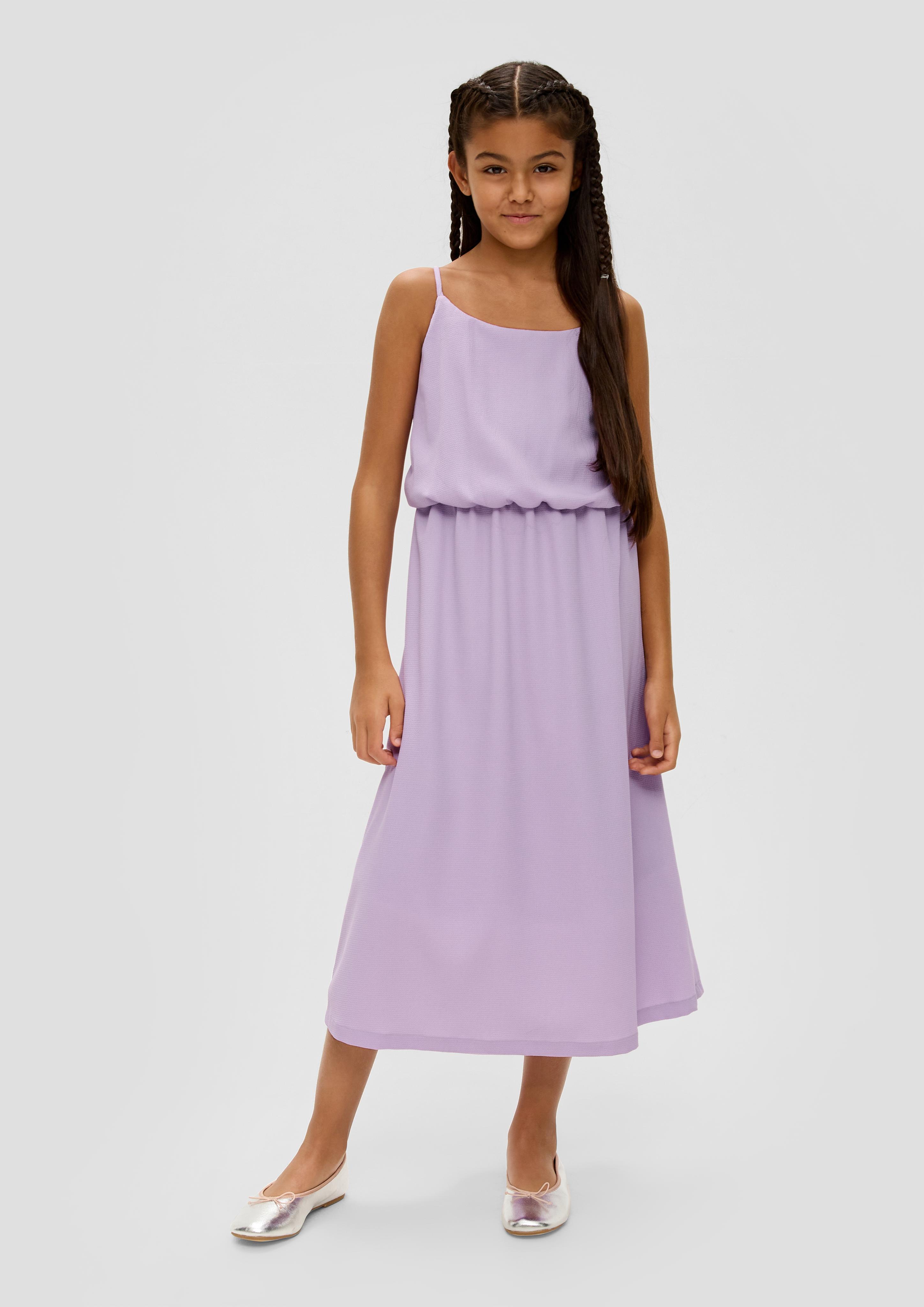 Spaghetti-Kleid mit Crêpestruktur  2148972-4704