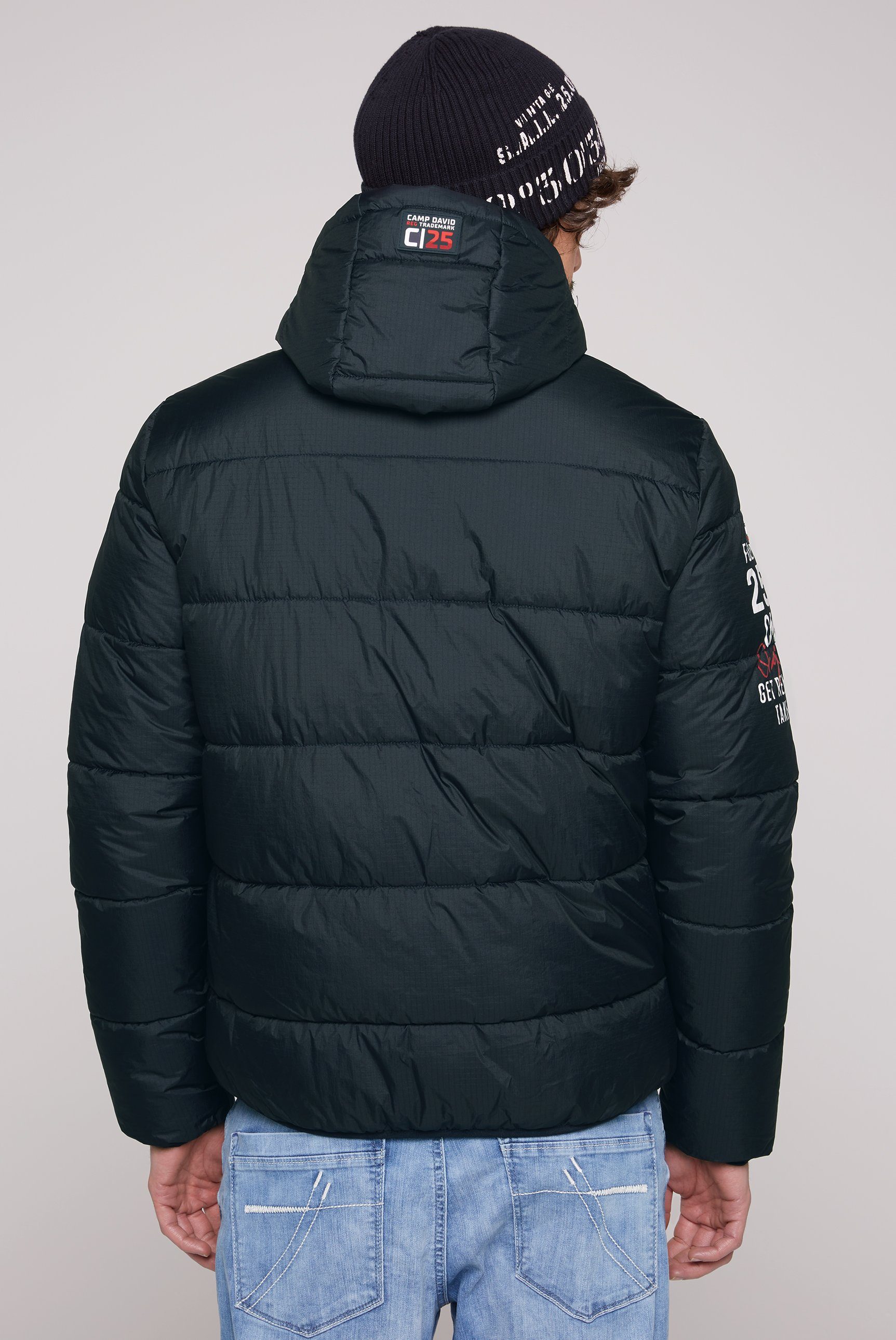 CAMP DAVID Outdoorjacke mit Windbreaker-Bündchen im Ärmel