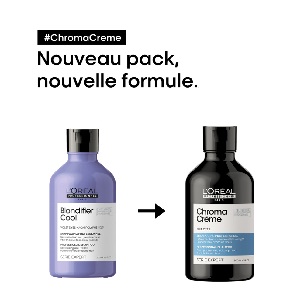 L'Oréal Professionnel Serie Expert Chroma Crème Shampoing neutralisant de reflets orangés