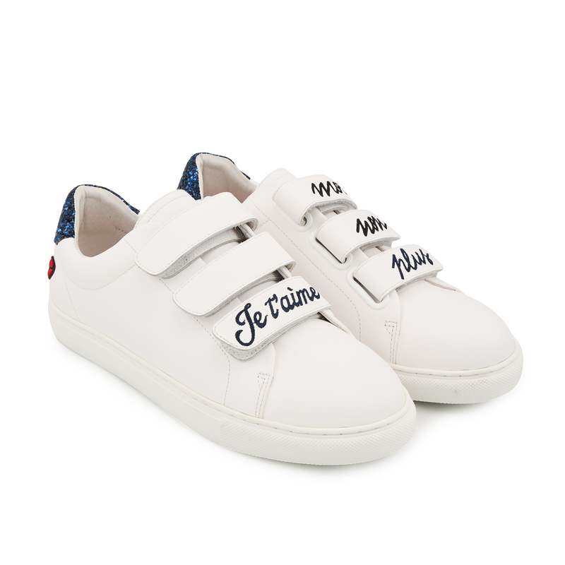 Baskets en cuir Edith moi non plus