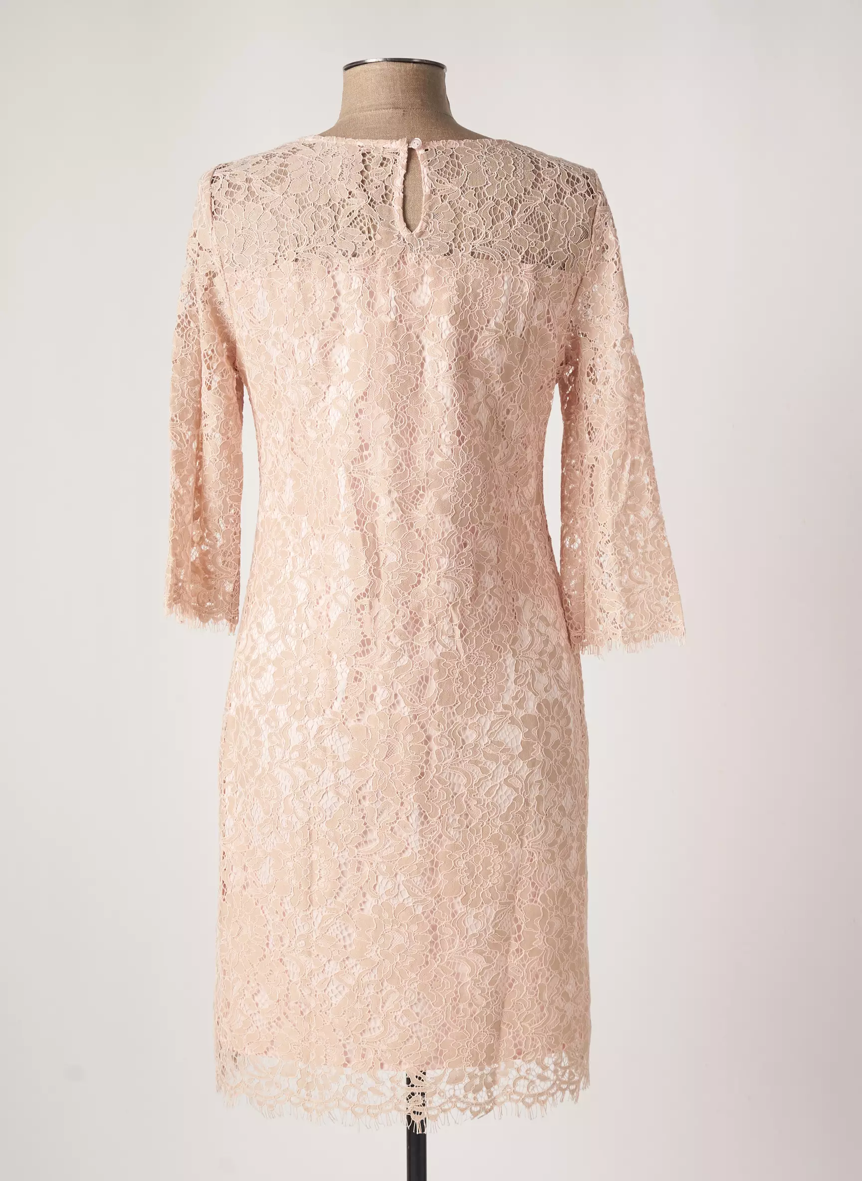 Esqualo Robes Mi Longues Femme couleur rose