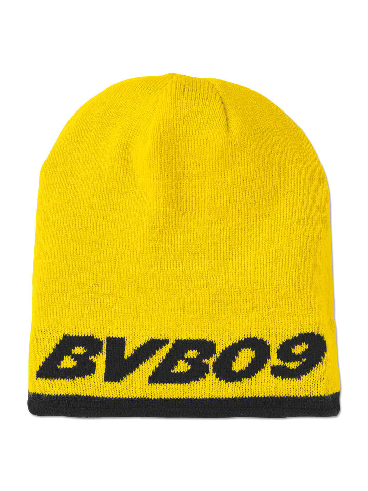 BVB BVB Logo Beanie wendbar Kinder in Schwarz günstig kaufen onesize