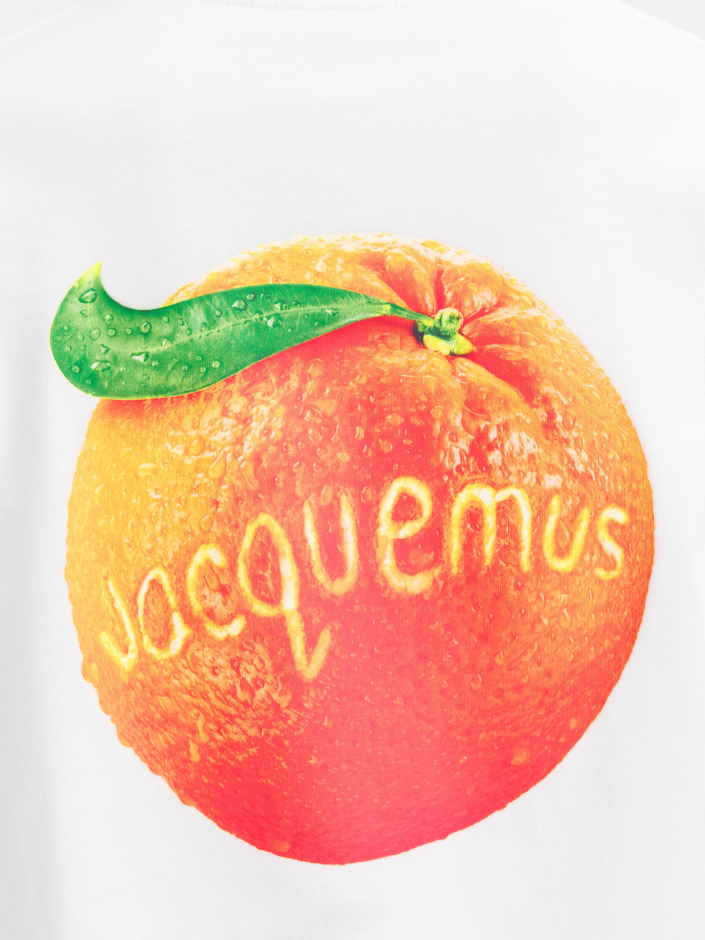 Le t-shirt manches longues orange JACQUEMUS + NIKE