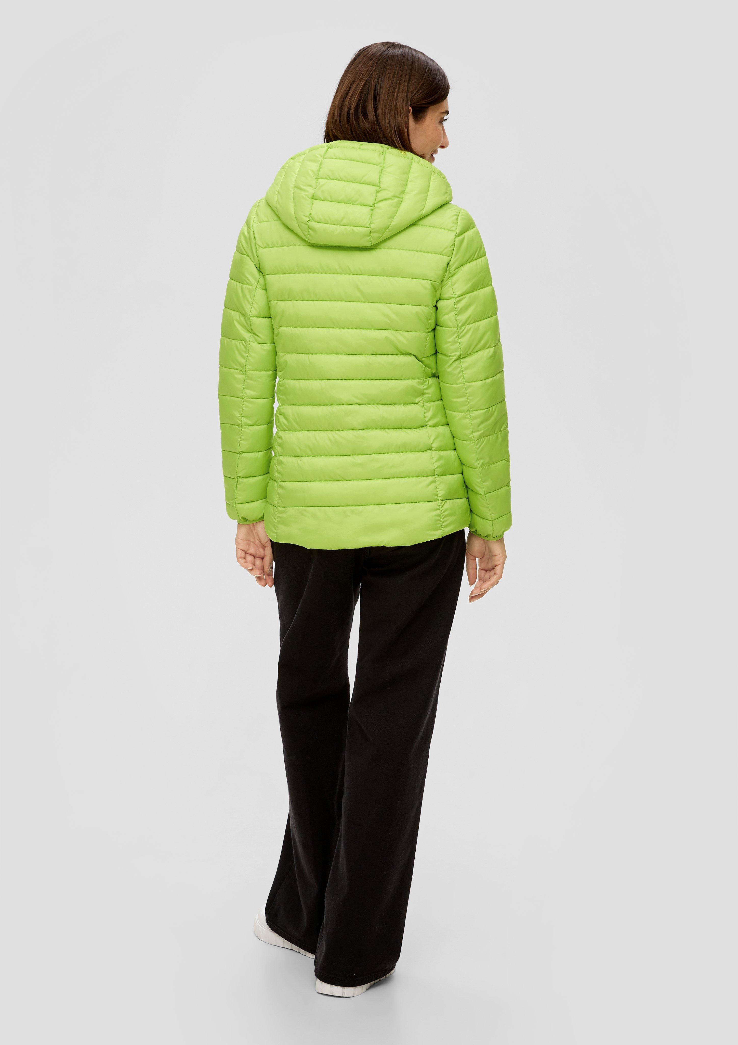 Leichte Steppjacke mit abnehmbarer Kapuze  2141878-7423