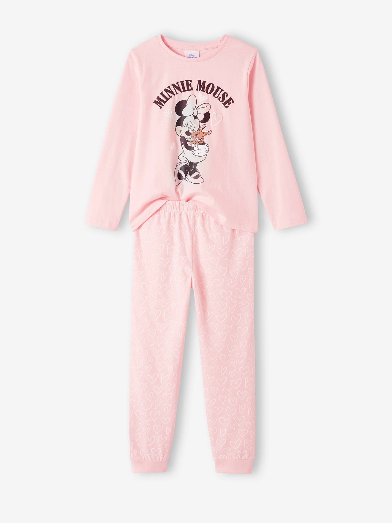 Minnie Kinder Schlafanzug Disney MINNIE MAUS - hellrosa