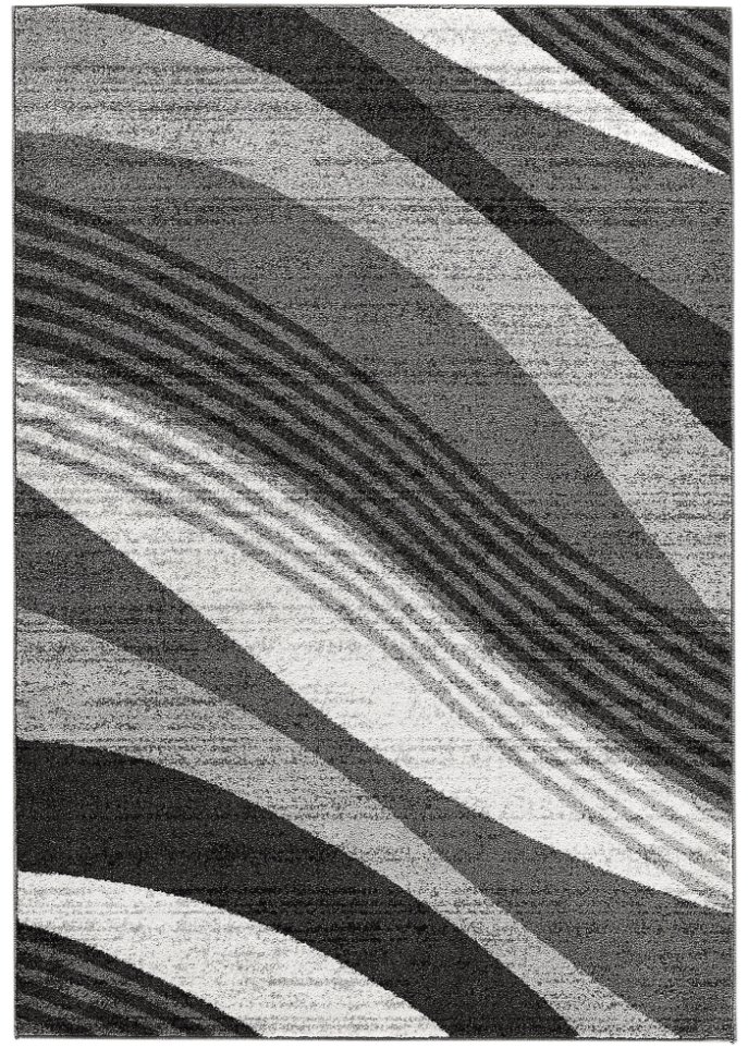 Teppich mit Wellenmusterung