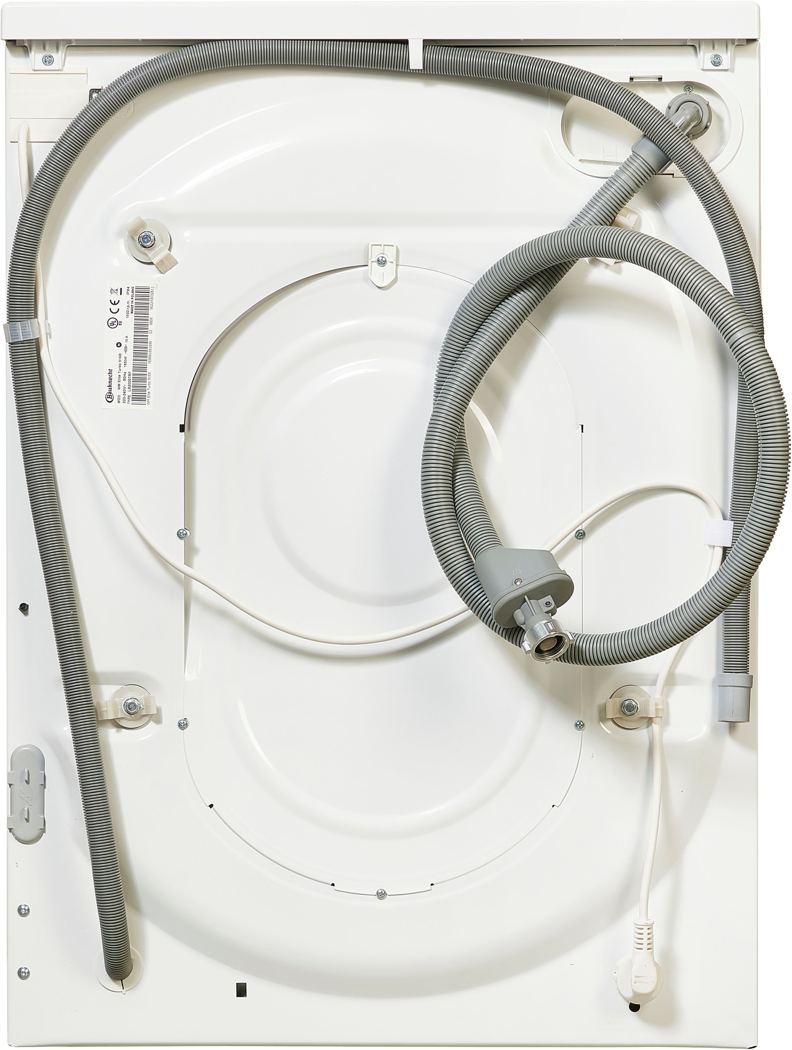 BAUKNECHT Waschmaschine WM Elite Turbo 916B, 9 kg, 1600 U/min