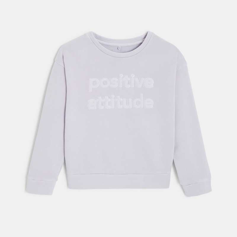 Sweat Lilas Confetti violet mixte