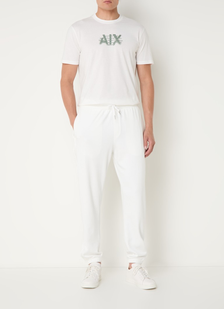 Armani Exchange T-krekls ar logotipa apdruku