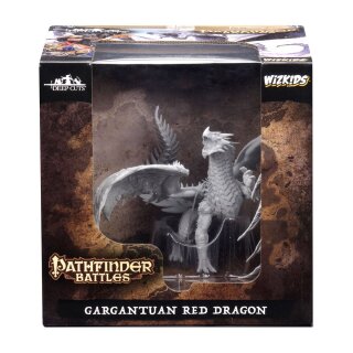 Gargantuan Red Dragon: Wizkids Deep Cuts Unpainted Minis