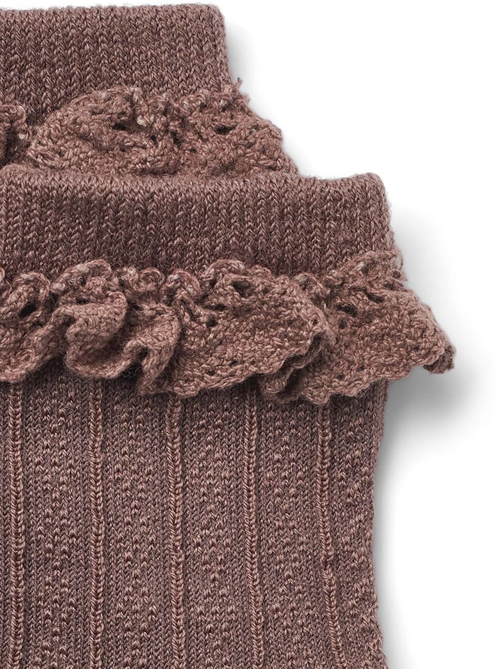 Wheat Woll-Socken in Hellbraun günstig kaufen