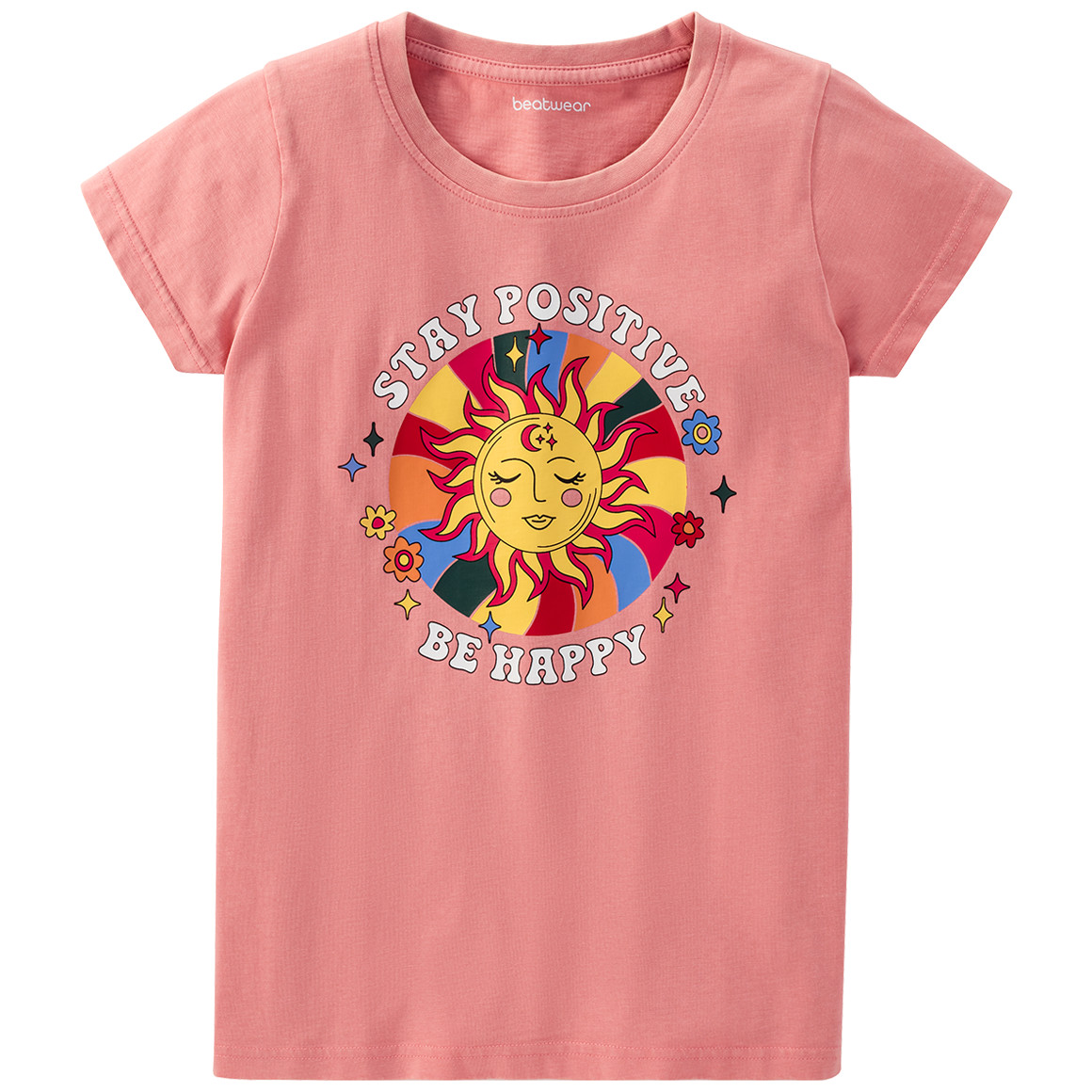 Mädchen T-Shirt mit buntem Print