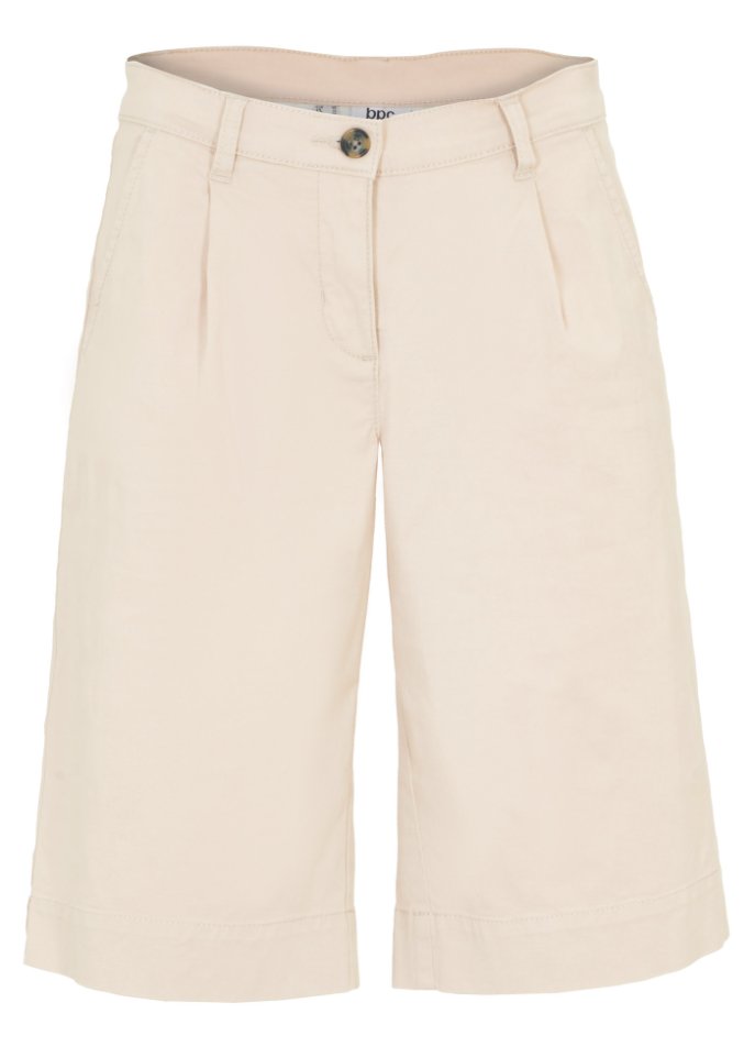 Weite Twill-Shorts